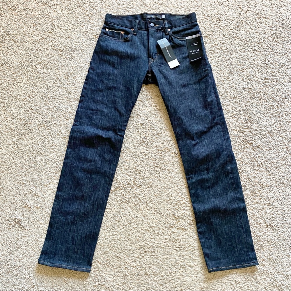 Banana Republic Men’s Premium Selvedge Jeans
